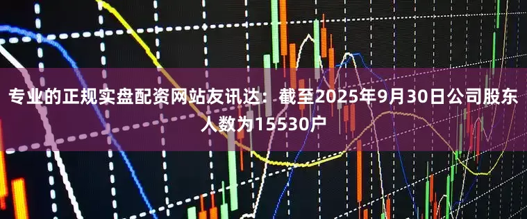 专业的正规实盘配资网站友讯达：截至2025年9月30日公司股东人数为15530户